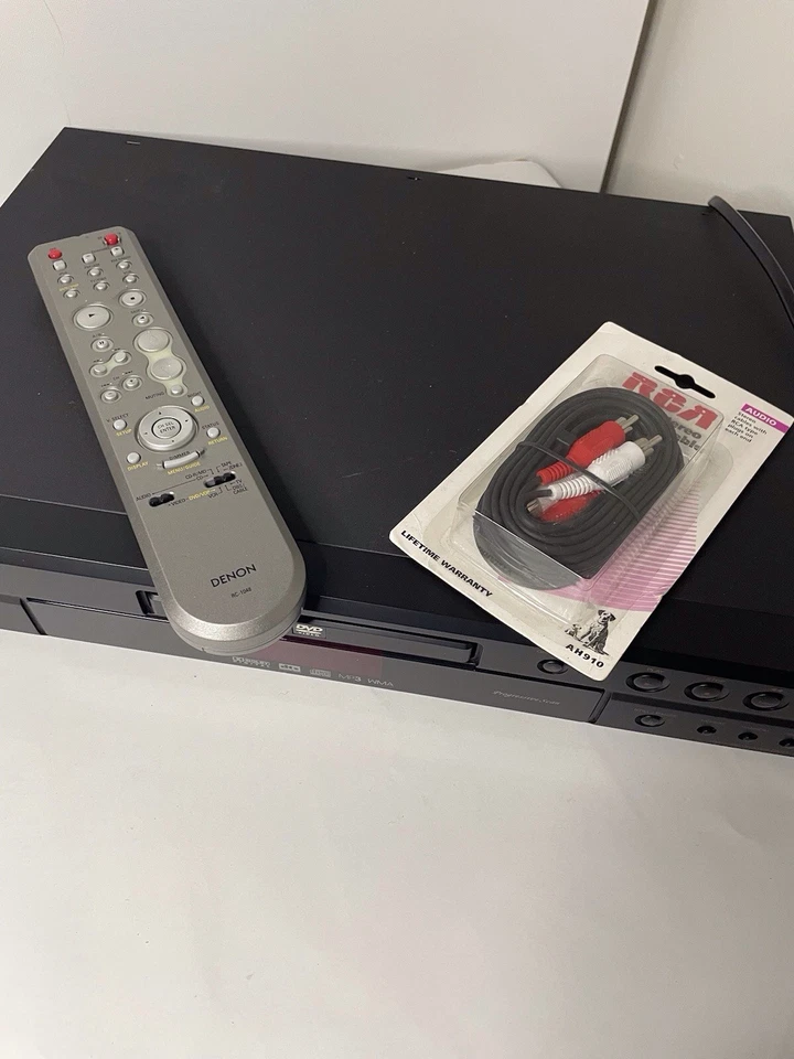 Reproductor de discos Denon DVD-CD 1720 probado con control remoto multisistema Denon incluido Foto 3 de 4