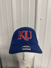 Kansas University Jayhawks KU Fan Favorite Hat Adjustable College Baseball Cap