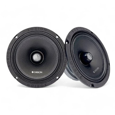 Orion CM652 6.5'' 250W RMS Midrange Speakers 2-Ohm (Pair)