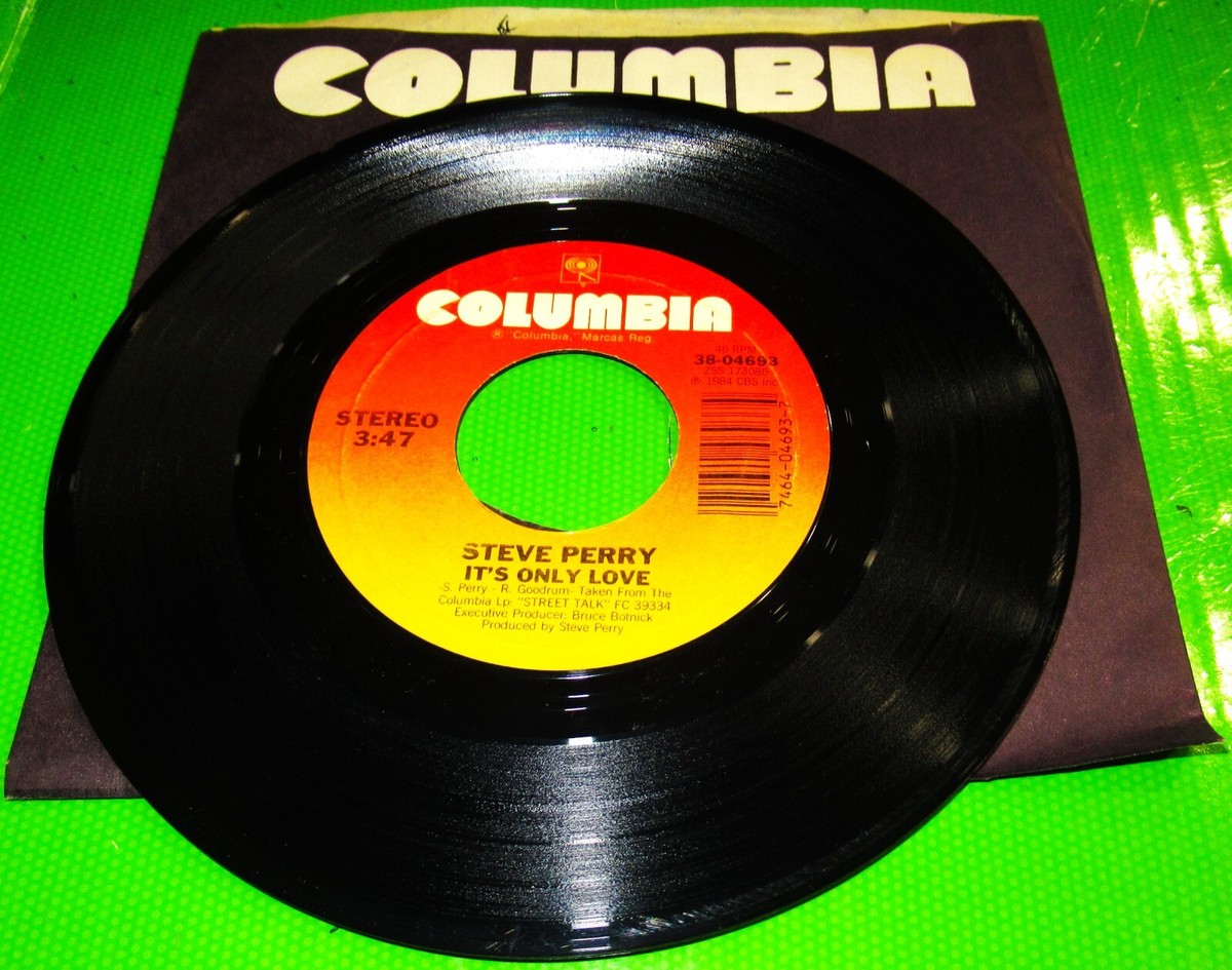 Steve Perry, Foolish Heart / It's Only Love | eBay