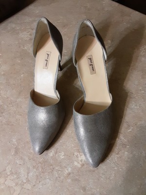 paul green silver shoes