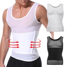 Fajas Para Hombres Faja Reductora De Hombre Men Shapewear Tummy Control T-shirt
