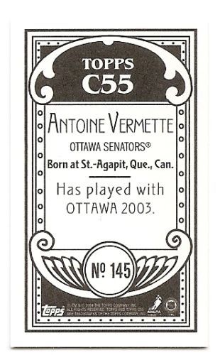 03/04 TOPPS C55 MINIS TOPPS C55 BACK Hockey (#1-155) U-Pick From List - Picture 40 of 41