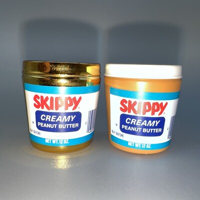 Zuru Mini Brands Retro Skippy Peanut Butter Luxury Gold & Rare Read Description