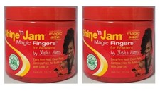 Shine N Jam Magic Fingers For Braiders Extra Firm Hold 16 Ounce Pack of 2