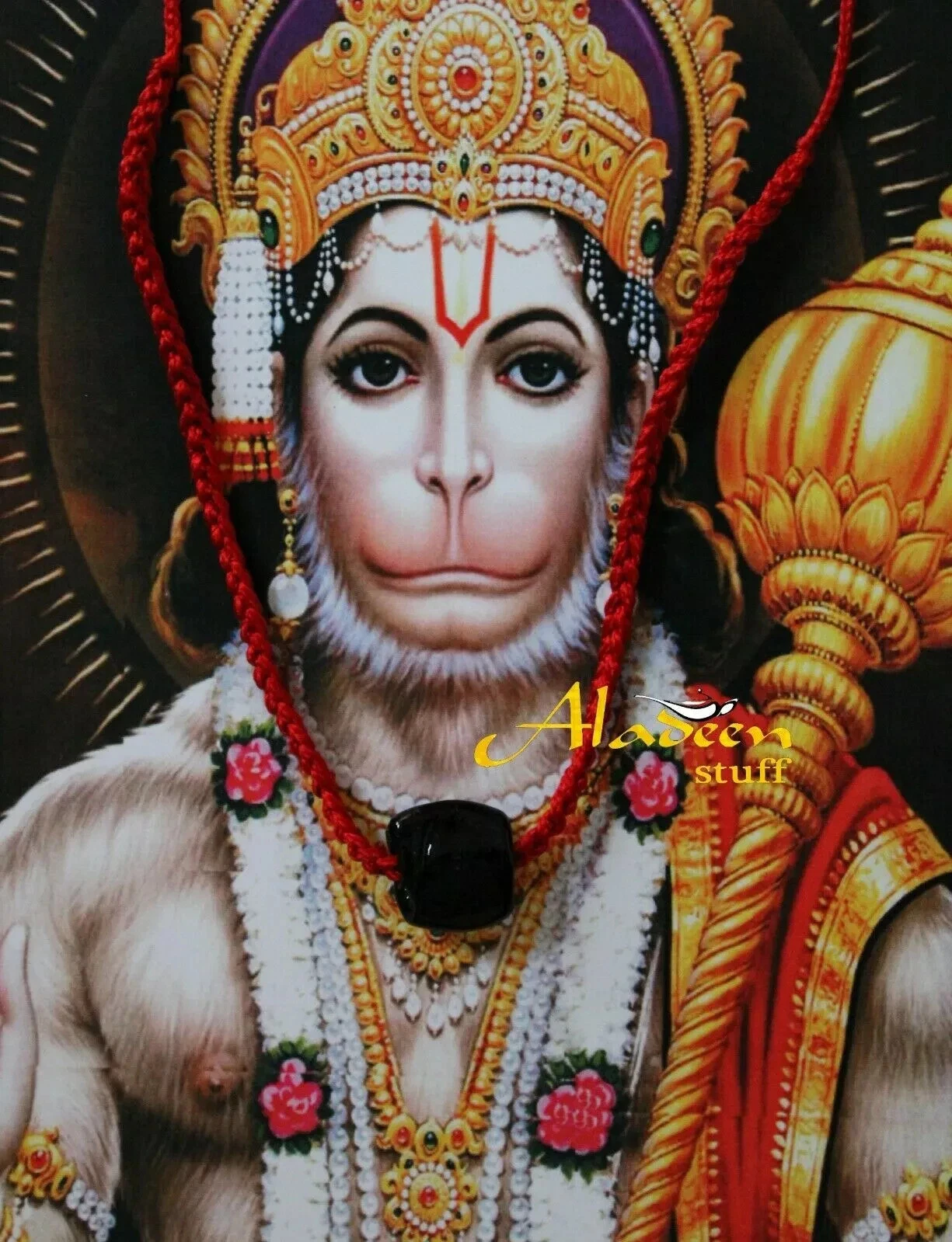 Hanuman Balaji Temple Locket – Divine Protection from Evil & Black Magic