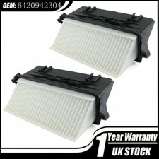 2pc Left&Right Air Filters A6420940000 For Mercedes OM642 300/350 CDI Engine UK