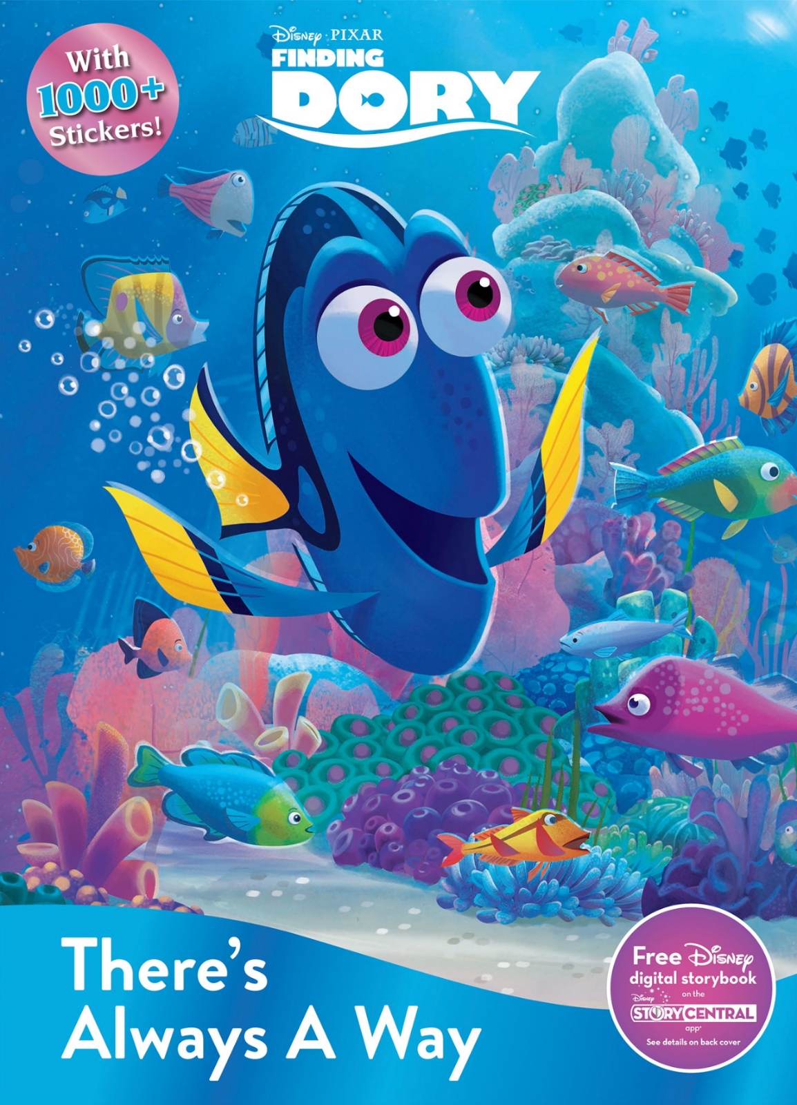 Sticker Treasury And Coloring Ser Disney Pixar Finding Dory Just Keep Swimming By Parragon Books Ltd 2016 Trade Paperback For Sale Online Ebay