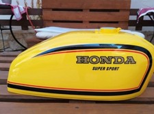 CB400F CB400 FOUR 400/4 PARAKEET YELLOW TANK STRIPES