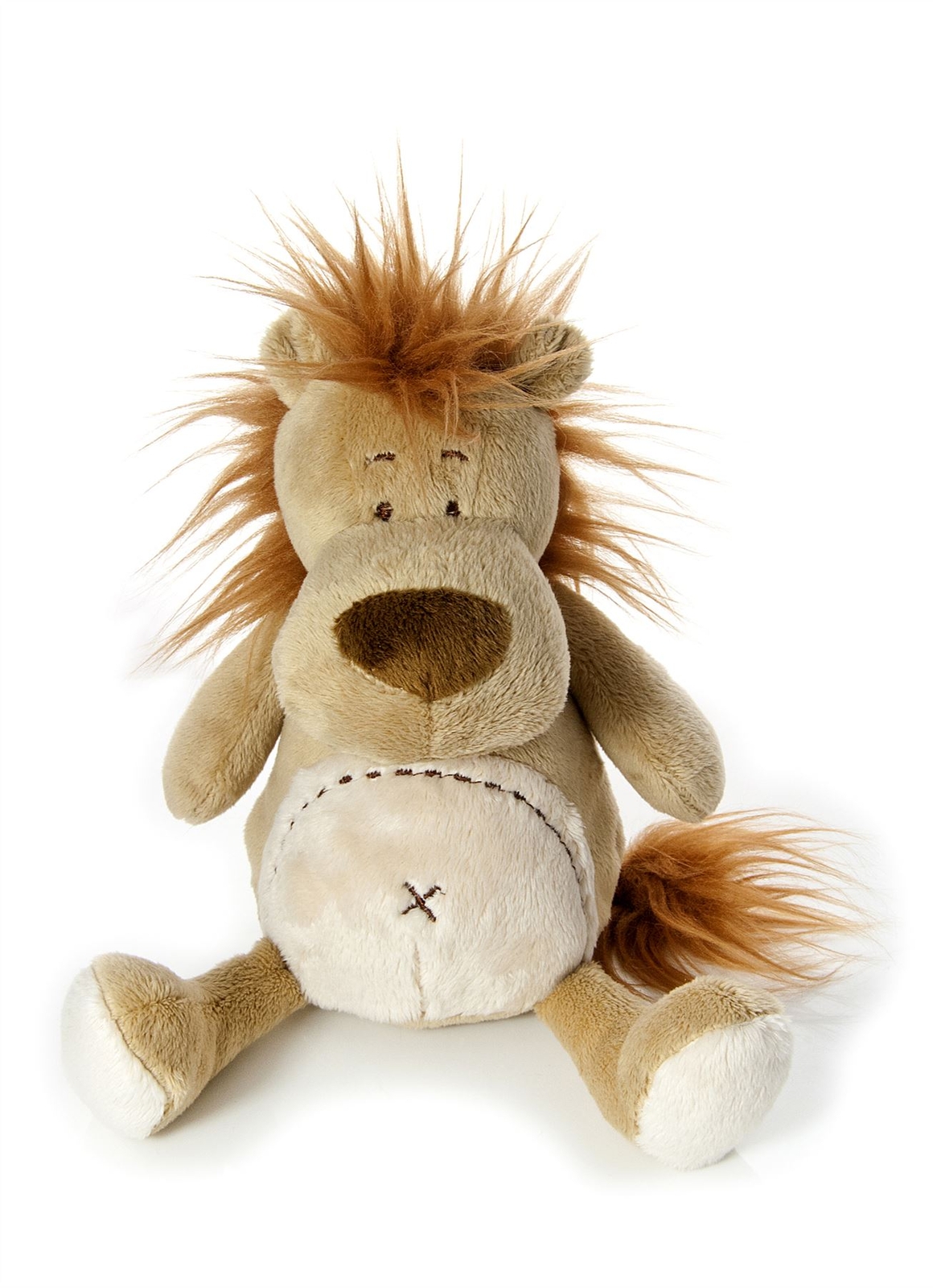 Mousehouse 24cm Cute Lion  Soft Toy Cuddly Toy with Fuzzy Mane and Tail