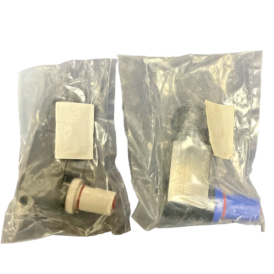 2QTY P3 connector 90 deg PD-3-BL-70mm (BlueL3) & PD-2-WH-70mm (WhiteL2) AU code - Image 2 of 4