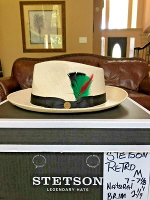 stetson retro panama hat