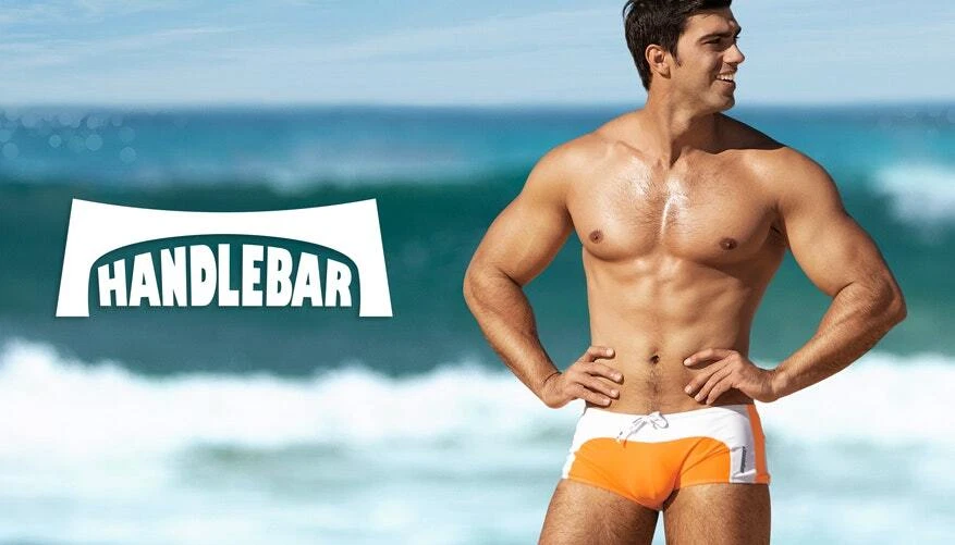 AussieBum Mens gibsons orange handlebar swim trunk Swimwear Size M L XL - Image 4 of 4