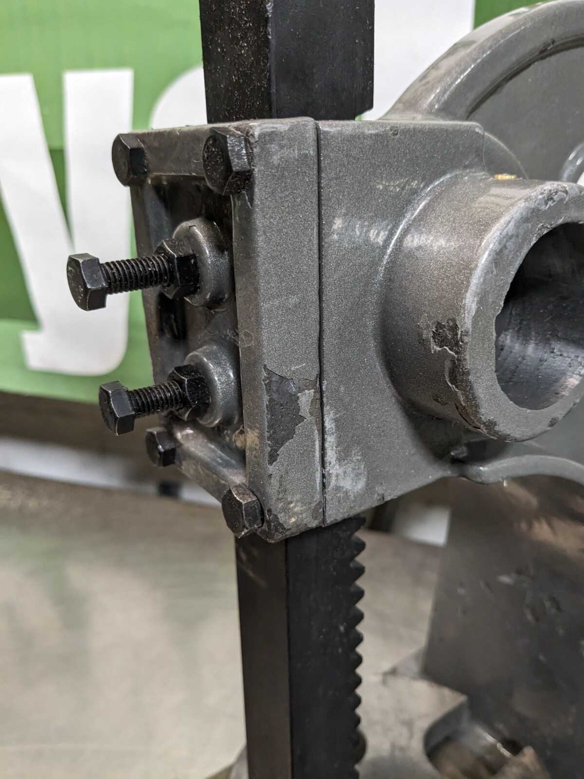 Jet Arbor Press 2 Ton Max Pressure 1/2" Ram 333620 Damage / Missing