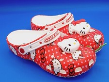 Hello Kitty x Crocs Womens Classic Clog Red Size Men 7 / Women 9 ..