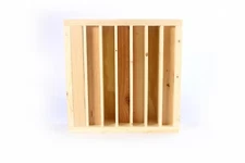 All wood QR  7 Acoustic sound Diffuser panel podcast, studio, hifi treatment