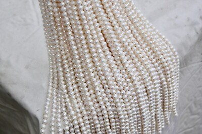 6,0-6,5 mm AA  Zuchtperlen Strang Süßwasser Perlen Schmuck Halskette Collier zmn