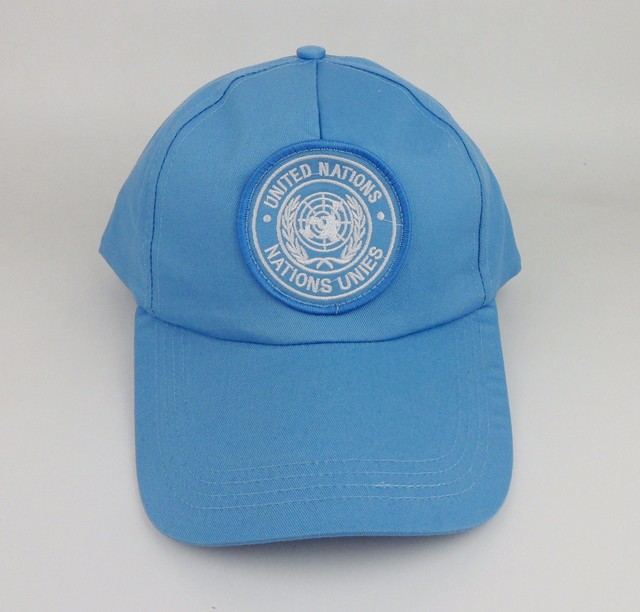 US Military Issue M1 Helmet given to UN UNITED NATIONS PEACEKEEPING