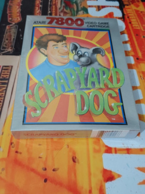 Scrapyard Dog (1991) ATARI 7800 VCS (Modul, Manual, Box) working 8-bit NEU