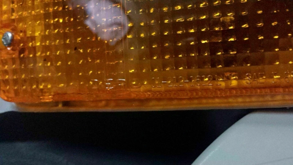 Parachoques delantero ámbar estacionamiento luz señal de giro lámpara Toyota Corolla envío rápido Foto 3 de 4