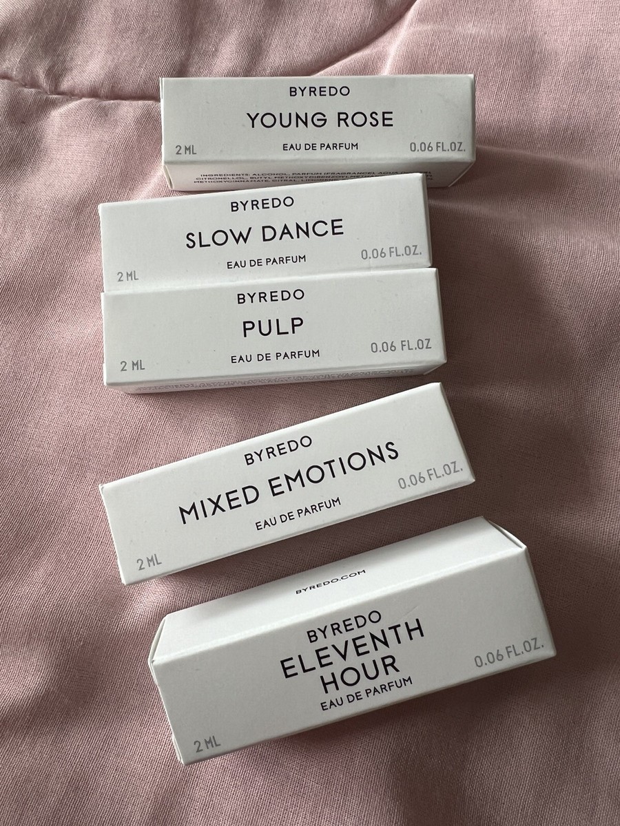 BYREDO Unisex Fragrance Sample Set (2ml x 5) NEW! Fast Ship