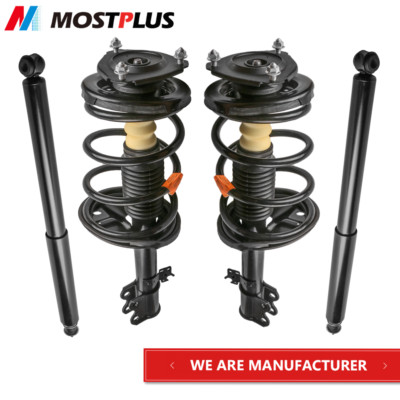 Set(4) Front+Rear Shock Absorbers Struts Assembly For 2001-2005 Toyota RAV4 AWD