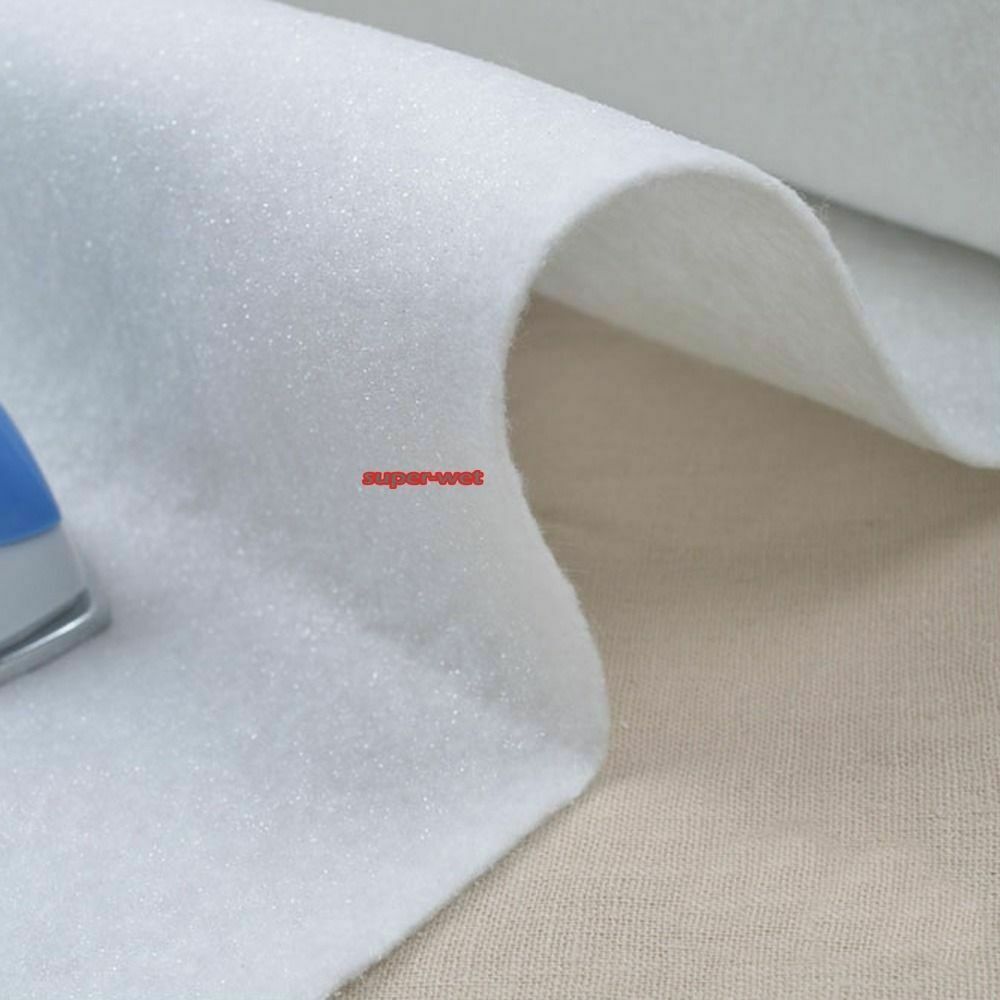 Iron On Fusible Interfacing Interlining Sewing Fabric Buckram 200gsm