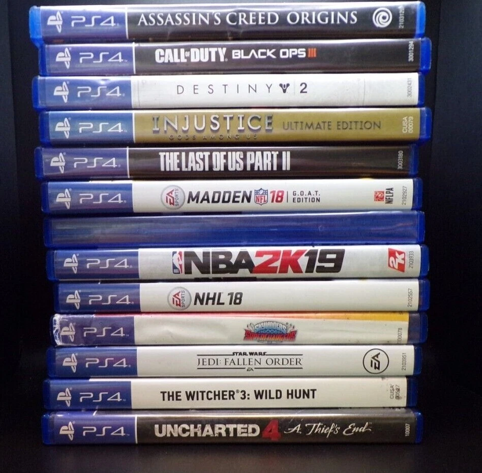 Used ps4 games online sales