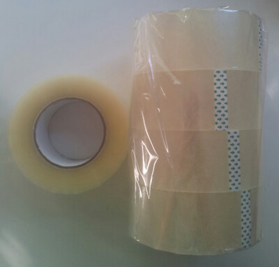 5 x Rollen je 200m x 55mm Kartonklebebänder Klebeband Paketklebeband Packband