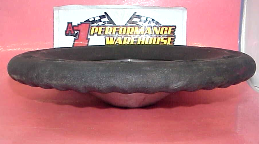 PAWSAVER RUBBER COATED Solid Aluminum 14" Spokeless Racing Steering