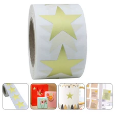 Star Sticker Students Reward Sticker Star Shaped Adhesive Sticker Label