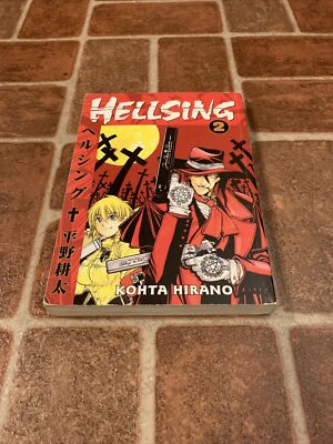 Hellsing Volume 2 English Manga Kohta Hirano Dark Horse FREE SHIPPING