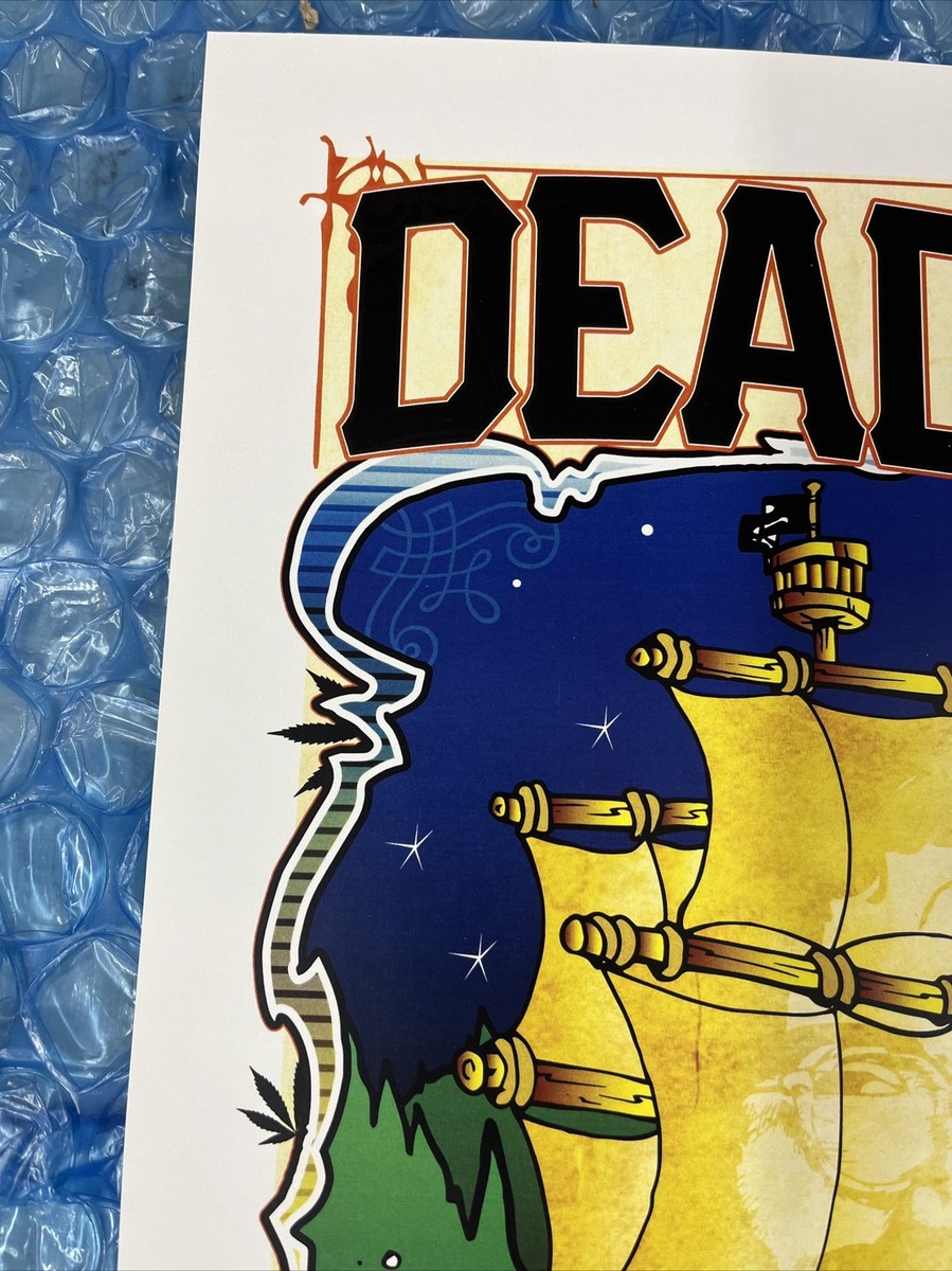 Dead & Company 2018 summer VIP限定ポスター GRATEFUL DEAD & COMPANY 2018 SUMMER TOUR SKULL & FLOWERS
