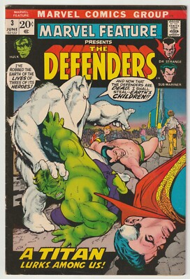 Marvel Feature #3   (Marvel 1972)  FN