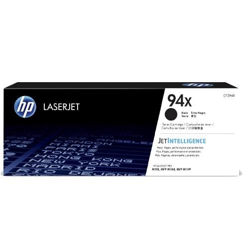 Cartuccia toner nero originale LaserJet HP94X CF294X ad alta capacità