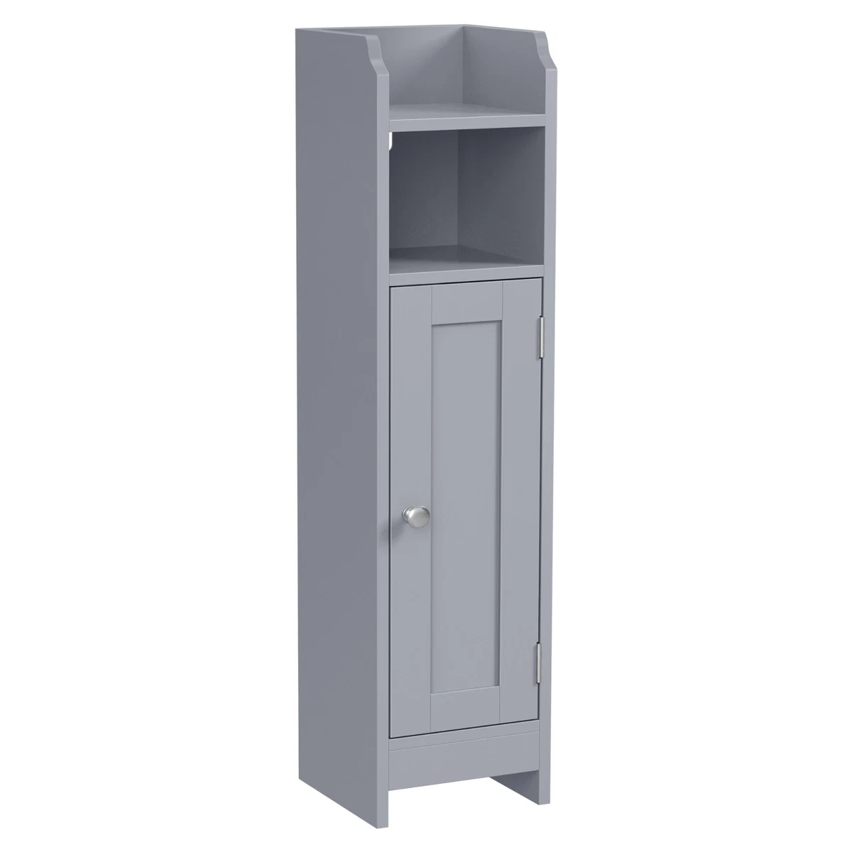 Toilettenschrank, Badezimmerschrank, Badschrank, schmales Badregal BBC310P36