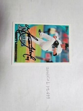 2010 Topps Matt Lindstrom Signed Baseball Card Beckett Pre-Certified 