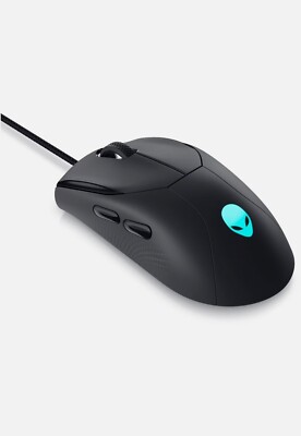 Alienware AW320M Wired USB Optical Gaming Mouse 19000DPI Black RGB