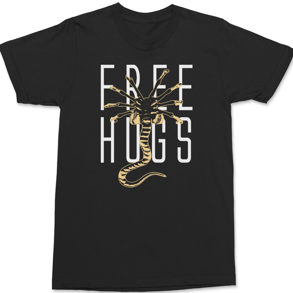 Alien Face Hugger Horror Movie Free Hugs Unisex T-Shirt