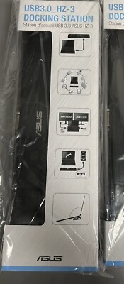Brand New Docking Station ASUS USB 3 1080p 1400p 4k GPU 5090 NVIDIA Dell Windows