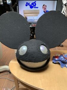 Custom Prop Mouse Head Inspired Deadmau5 Mask Costume Cosplay Rave Dj Ebay