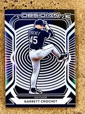 2021 Panini Chronicles Obsidian Baseball Garrett Crochet RC #6 Chicago White Sox