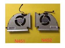 For MSI GP76 GP76 GE76 CPU GPU Cooling Fan PABD1A010SHR N451 PABD1A010SHL N452