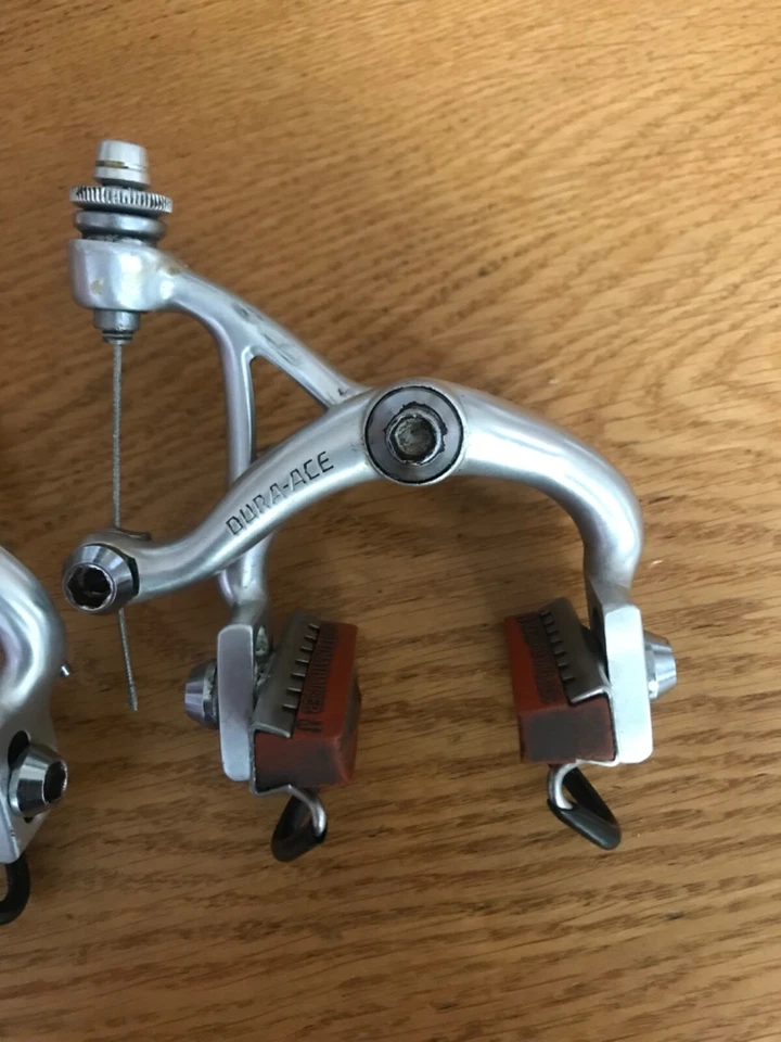 SHIMANO DURA ACE 1st GEN VINTAGE BRAKE CALIPERS IN DECENT CONDITION - image 3 of 4