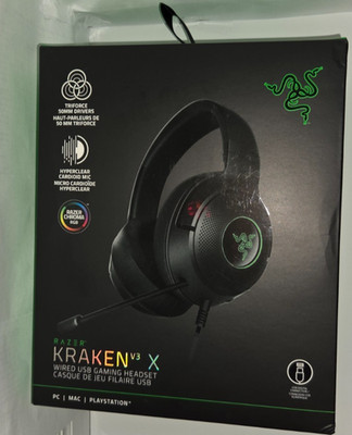 Razer Kraken V3 X Wired USB Gaming Headset