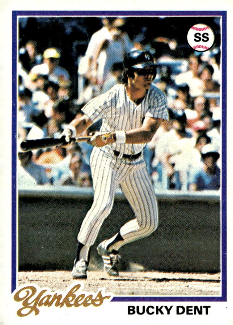 1978 Topps #335 Bucky Dent