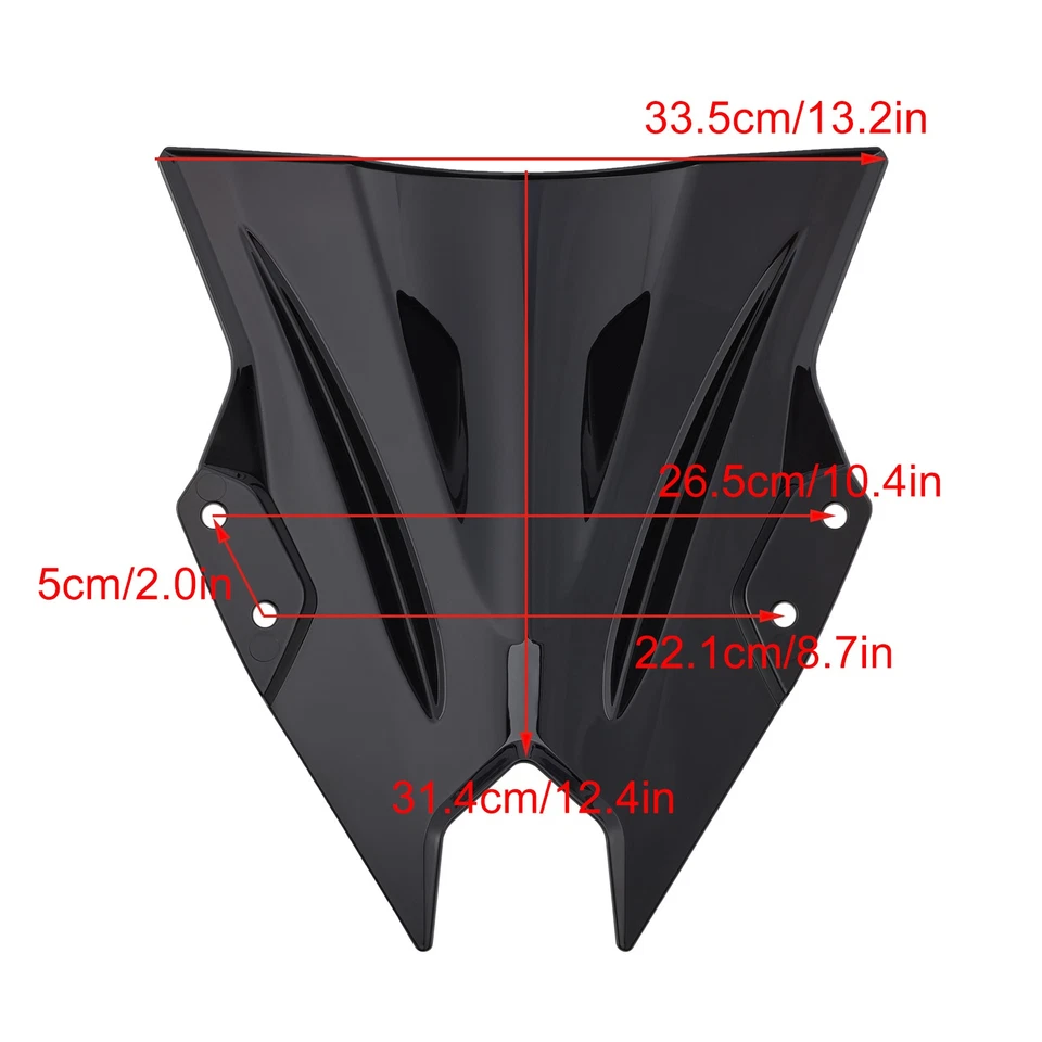 Parabrisas para KAWASAKI NINJA 500 EX500R 2024-2025 Foto 2 de 4