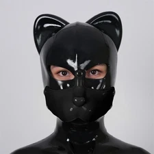 【Imperfect】FETURAX BDSM Role Play Silicone SkinMeow Cat Mask Cosplay Halloween