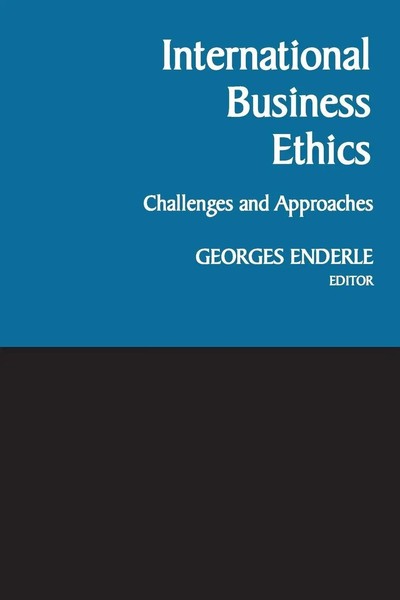 Georges Enderle | International Business Ethics | Taschenbuch | Englisch (1999)-image