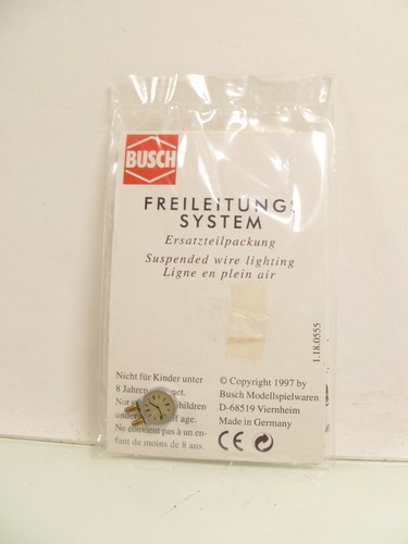 Busch H0 5581 Reloj Iluminado para Sistema de Líneas Libres en EMBALAJE ORIGINAL JL1126 | Condition: Gebraucht